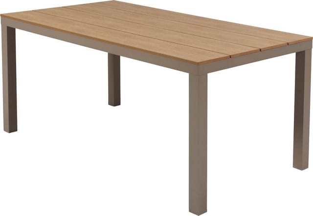 MERXX Gartenmöbel-Diningset »Piemont«, 7 tlg., 6 Sitzplätze, Aluminium - beige