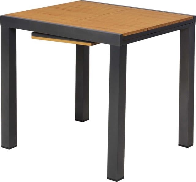 MERXX Gartentisch, LxBxH: 80/120 x 70 x 75 cm - grau
