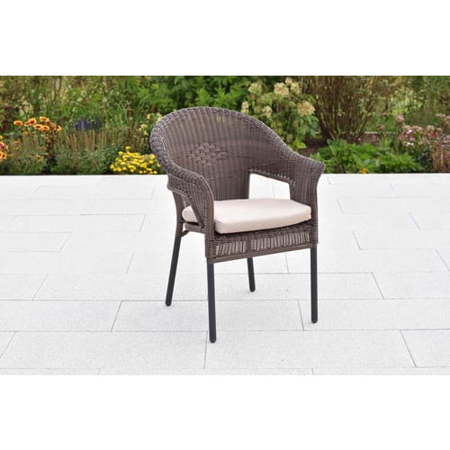 Auflage »Ravenna«, LxBxH: 48 x 44 x 5 cm - beige
