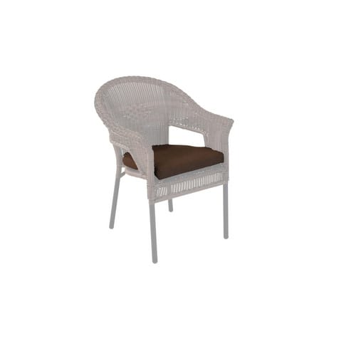 Auflage »Ravenna«, LxBxH: 48 x 44 x 5 cm - braun