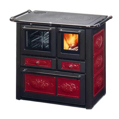 WESTMINSTER Holzherd »K85F«, Heizleistung: 6 kw - rot