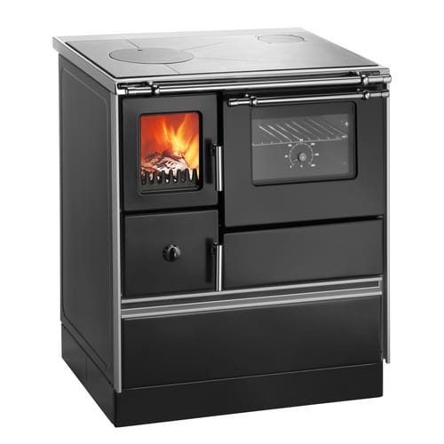 WESTMINSTER Holzherd »Style70«, Heizleistung: 7,6 kW - schwarz