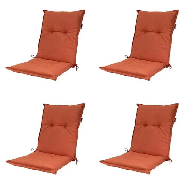 MADISON Auflage »Basic«, 4er-Set terra - braun