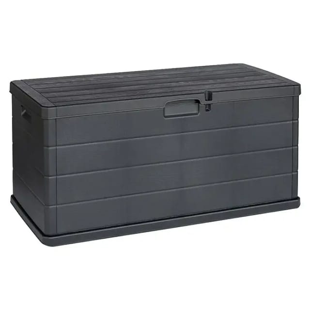 PROGARDEN Kissenbox »Alpha«, anthrazit 340 l - grau