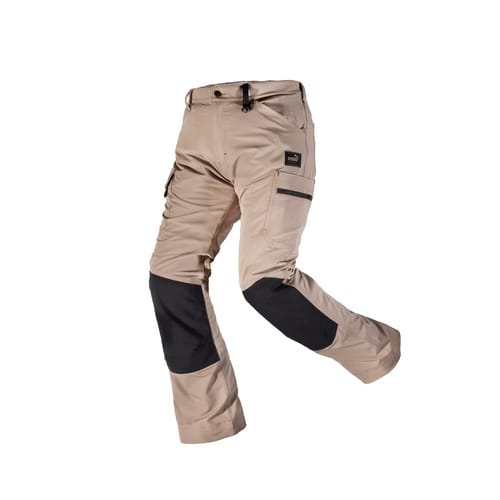 PUMA Arbeitshose, »FIT FOR WORK«, Größe 58, schlamm/schwarz