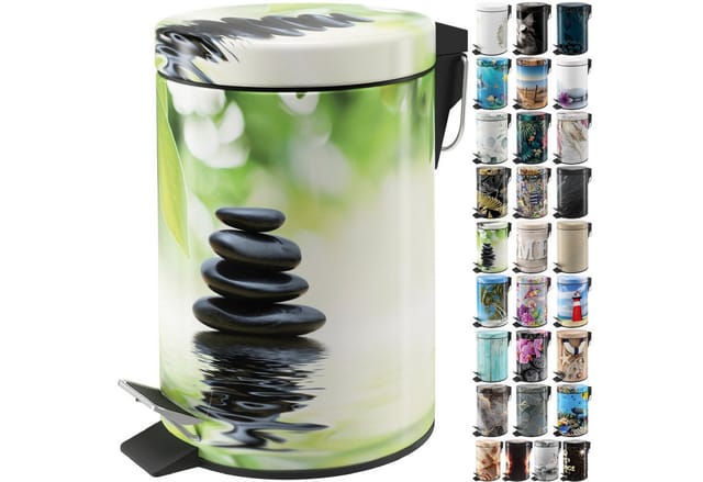 Sanilo Kosmetikeimer »Harmony«, 3,0L, Grün, Rund - gruen