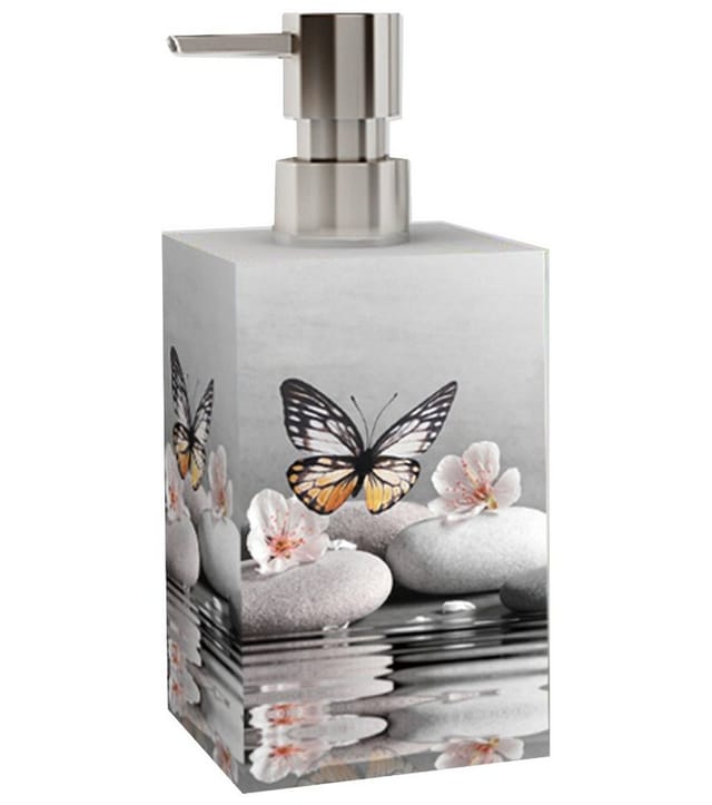 Sanilo Seifenspender »Vanesa«, 165 mm - 70 mm, Grau, Rechteckig