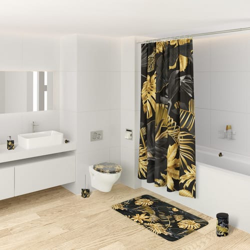 Sanilo Seifenspender »Golden Leaves«, 165 mm - 70 mm, Gold, Rechteckig - goldfarben