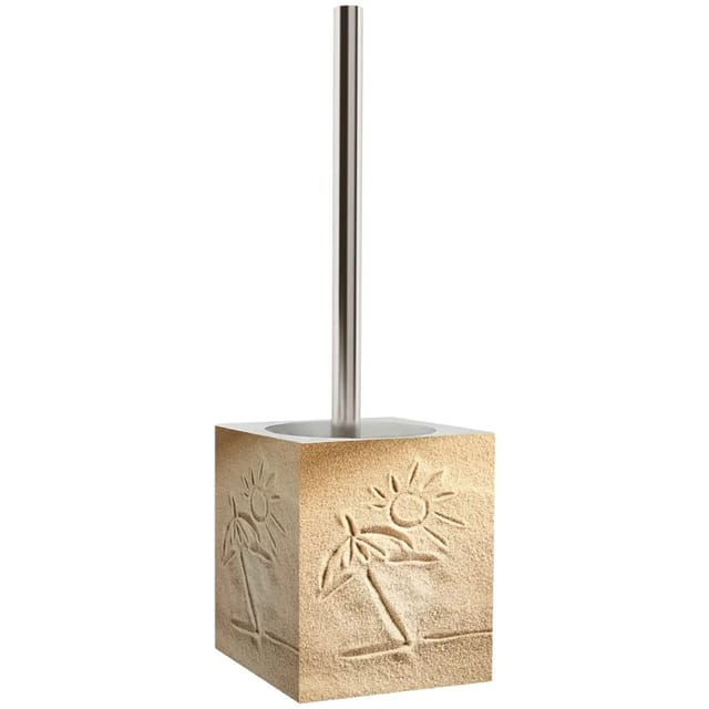 Sanilo WC-Bürste »Sunshine«, H 37 cm, Beige, Rechteckig