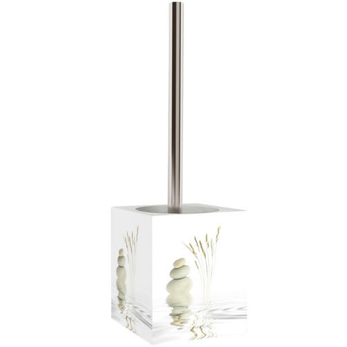 Sanilo WC-Bürste »Blooming«, H 37 cm, Rosa, Rechteckig