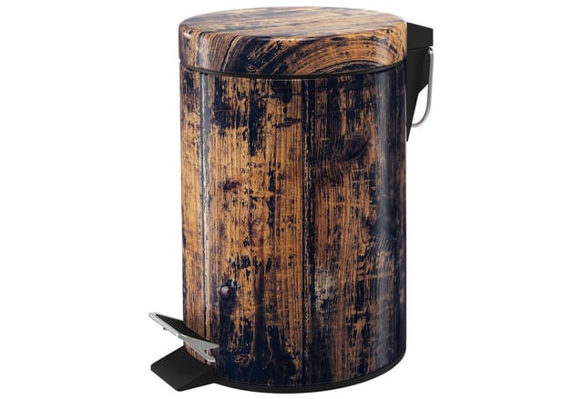 Sanilo Kosmetikeimer »Vintage«, 3,0L, Braun, Rund