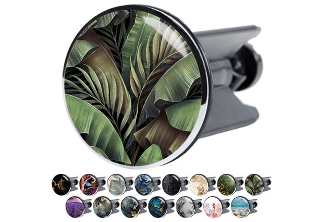 Sanilo Waschbeckenstöpsel »Jungle«, 4 cm, Grün, Rund - gruen
