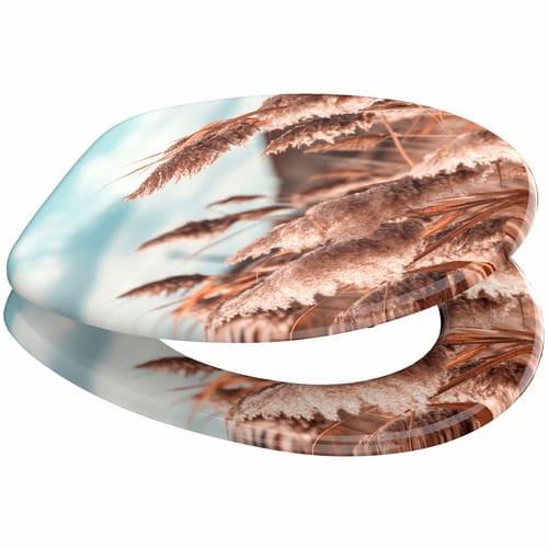 Sanilo WC-Sitz »Boho«, mit Absenkautomatik Boho, Beige, Oval