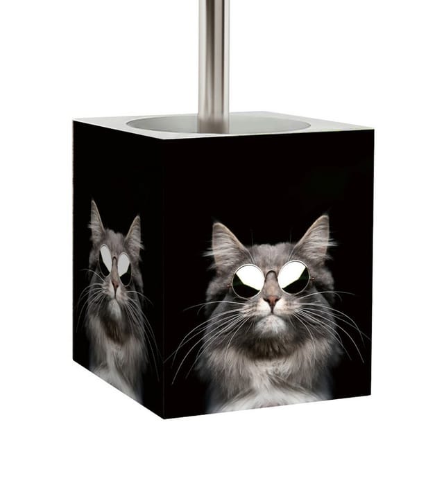 Sanilo Bad-Accessoire-Set »Cool Cat«, Schwarz, Rechteckig