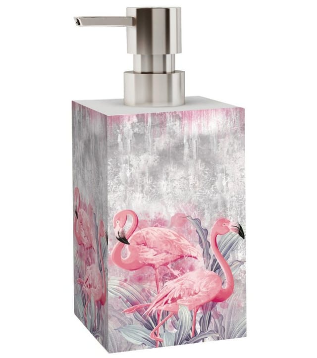 Sanilo Seifenspender »Flamingo«, 165 mm - 70 mm, Pink, Rechteckig - rosa