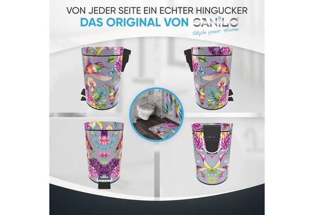 Sanilo Kosmetikeimer »Kolibri«, 3,0L, Bunt, Rund