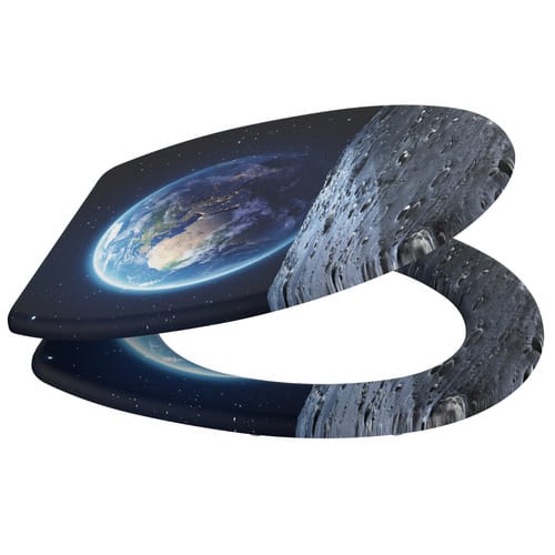 Sanilo WC-Sitz »Earth«, mit Absenkautomatik Earth, Blau, Oval