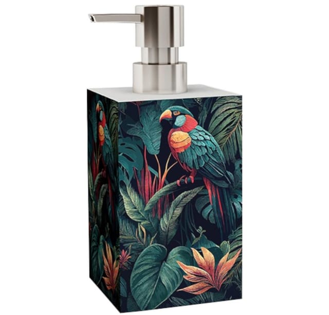 Sanilo Seifenspender »Exotic«, 165 mm - 70 mm, Grün, Rechteckig - gruen