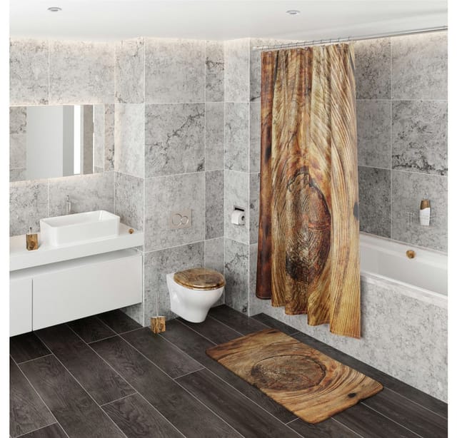 Sanilo WC-Bürste »Rustikal 2«, H 37 cm, Braun, Rechteckig