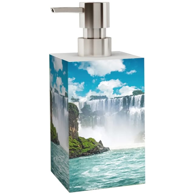 Sanilo Seifenspender »Wasserfall«, 165 mm - 70 mm, Blau, Rechteckig