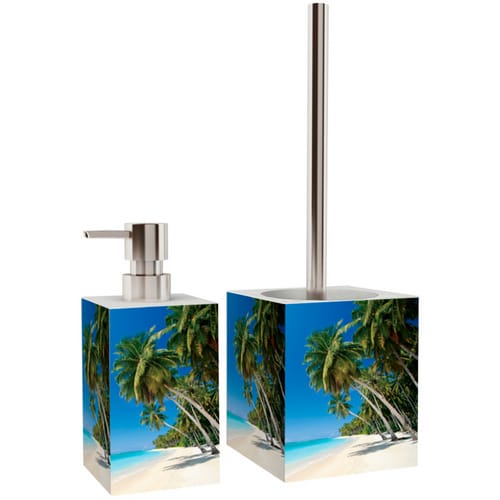 Sanilo Bad-Accessoire-Set »Karibik«, Blau, Rechteckig