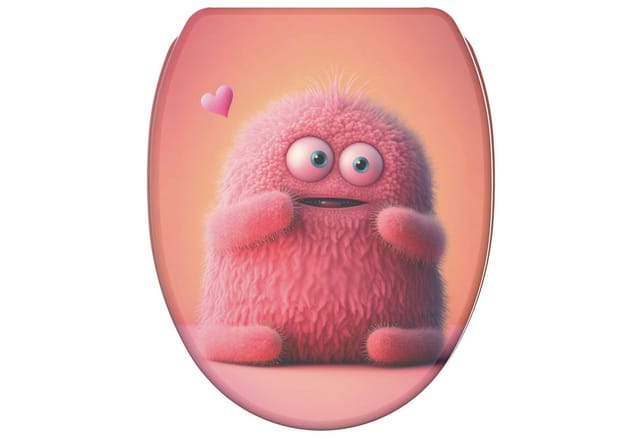 Sanilo WC-Sitz »Coco«, WC Sitz mit Absenkautomatik Coco, Rose, Oval - rosa