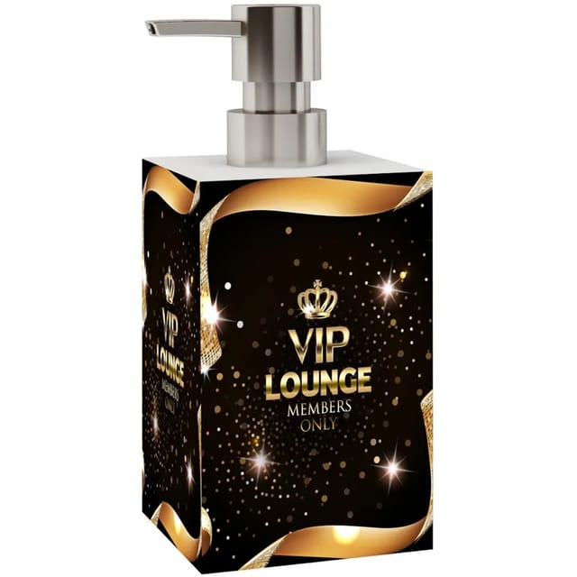 Sanilo Seifenspender »VIP-Lounge«, 165 mm - 70 mm, Schwarz, Rechteckig