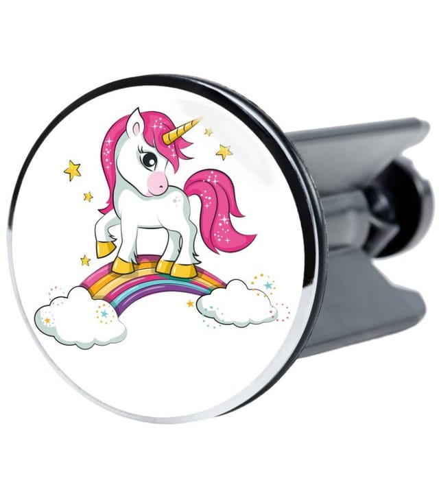 Sanilo Waschbeckenstöpsel »Einhorn«, 4 cm, Weiss, Rund