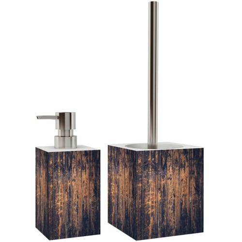 Sanilo Bad-Accessoire-Set »Vintage«, Braun, Rechteckig