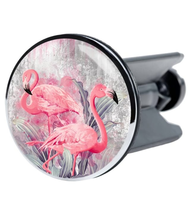 Sanilo Waschbeckenstöpsel »Flamingo NEU«, 4 cm, Weiss, Rund