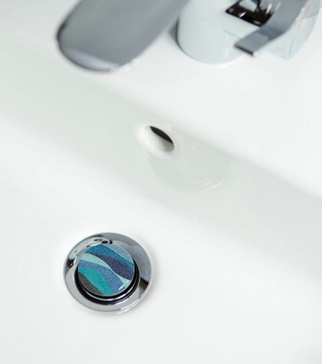 Sanilo Waschbeckenstöpsel »Marin«, 4 cm, Blau, Rund
