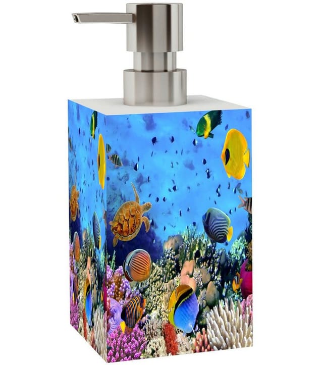 Sanilo Seifenspender »Ocean«, 165 mm - 70 mm, Blau, Rechteckig