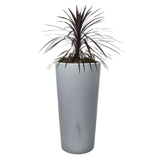GARANTIA Regenspeicher »Stone«, Fassungsvermögen: 200 l - silberfarben