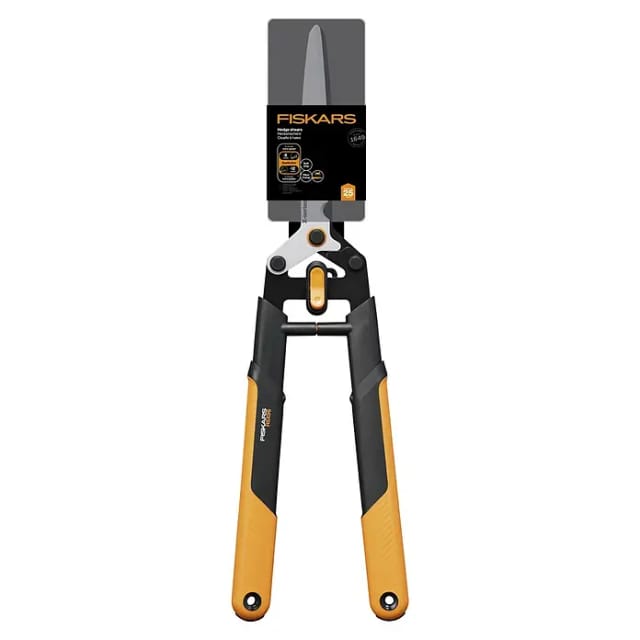 FISKARS Heckenschere, »X-series Dual Action«, LxBxH: 62,7x18,9x7,2 cm, schwarz/orange