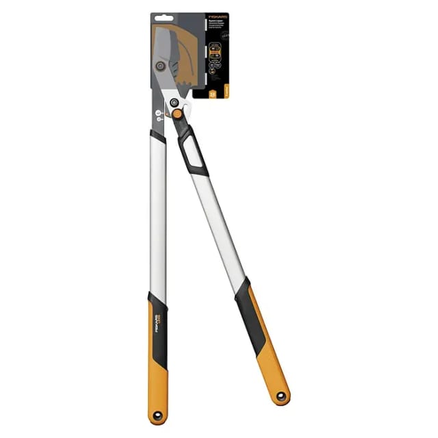 FISKARS Astschere, »X-series DualAction«, antihaftbeschichtet, orange/schwarz