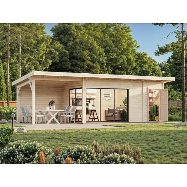 PALMAKO Gartenhaus »Andrea« - natur