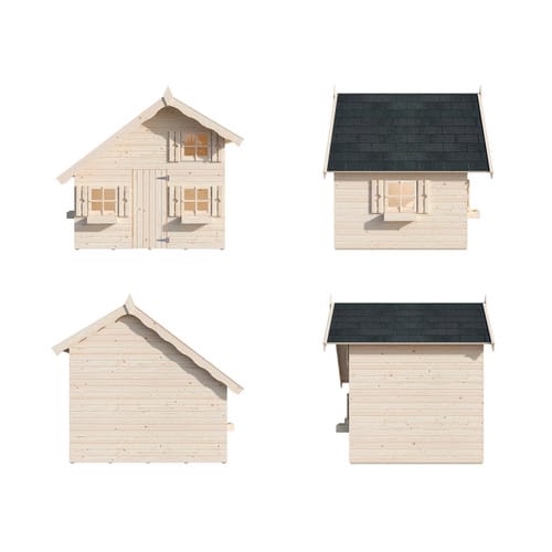 PALMAKO Spielhaus »Tom« - weiss