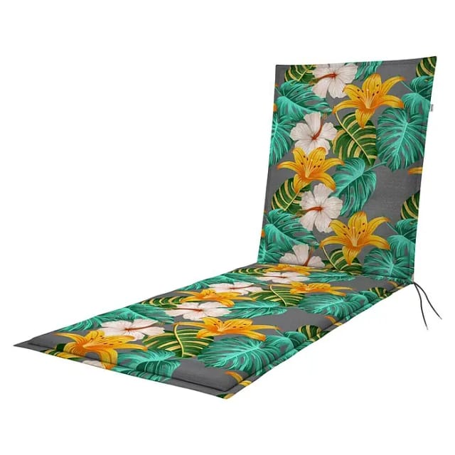 DOPPLER Liegenauflage »Living«, LxBxH: 195 x 60 x 6 cm - gruen