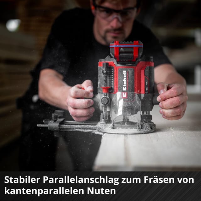 EINHELL Akku-Oberfräse »Professional«, 18V, Drehzahl: 30000 U/min - bunt