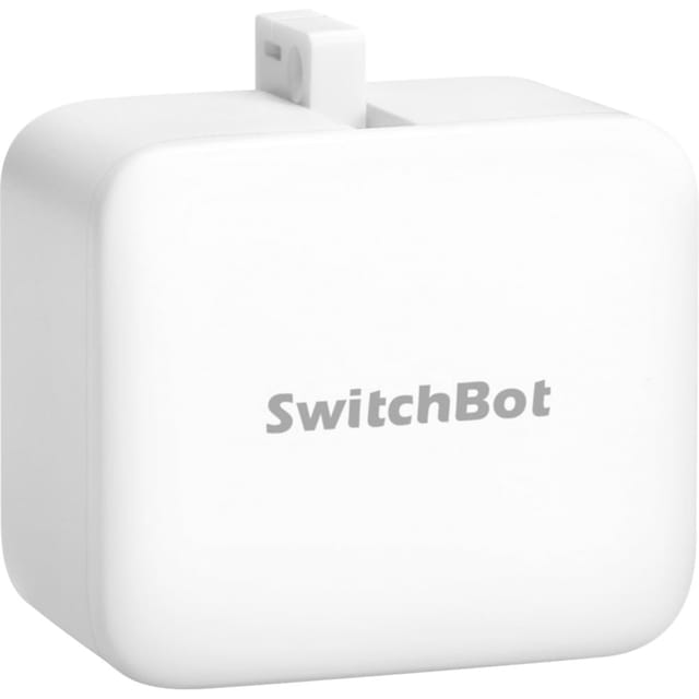 SwitchBot Smarter Tastendrücker, flexibel anbringbar, Bluetooth, App, weiß