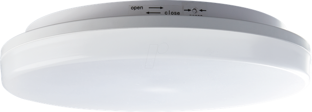 HEITRONIC 18-W-LED-Wand-/Deckenleuchte Pronto mit Bajonett-Anschluss, rund, warmweiß, IP54