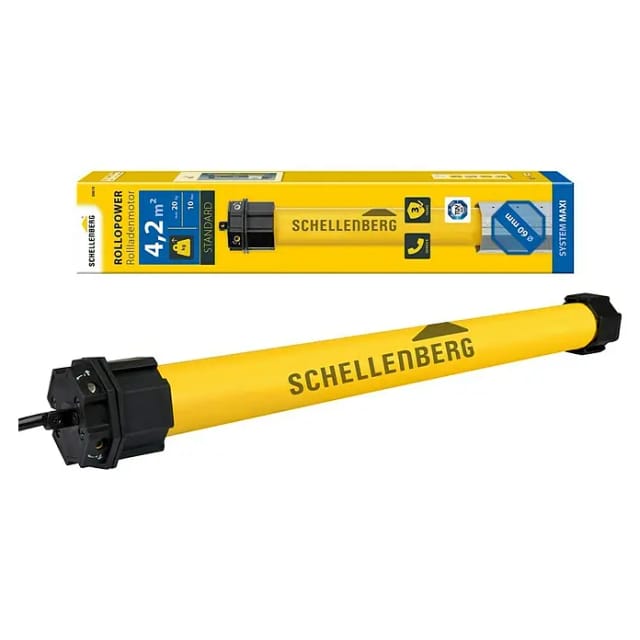Schellenberg Mechanischer Rohrmotor STANDARD für SW60, 10 Nm