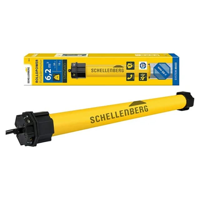 Schellenberg Mechanischer Rohrmotor STANDARD für SW60, 15 Nm