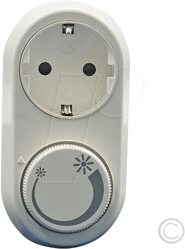 EverFlourish Steckdosen-Dimmer, auch für LED-Betrieb geeignet