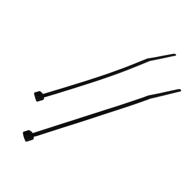 REV Ritter Kabelbinder, Kunststoff,120 x 3,5 mm, 100 Stück, Schwarz