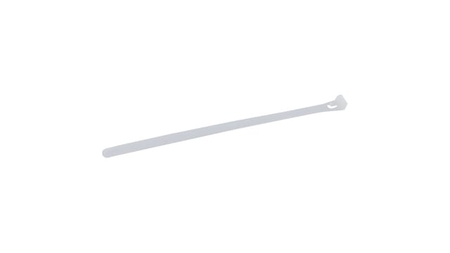 REV Ritter wiederverschließbare Kabelbinder, Kunststoff,200 x 7,6 mm, 25 Stück, Weiß