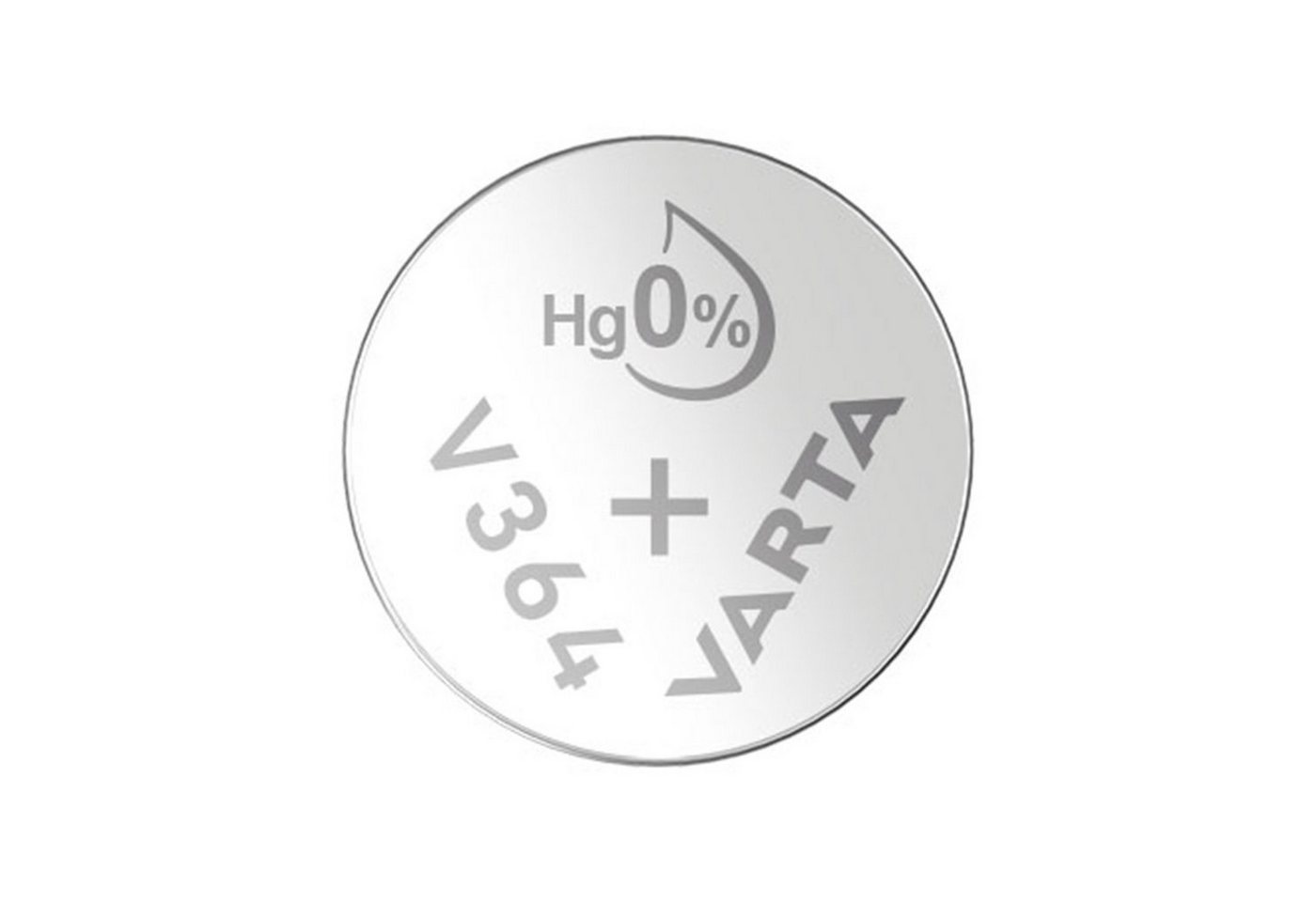 VARTA Silberoxid-Knopfzelle V364/SR60, 1,55 V, 17 mAh