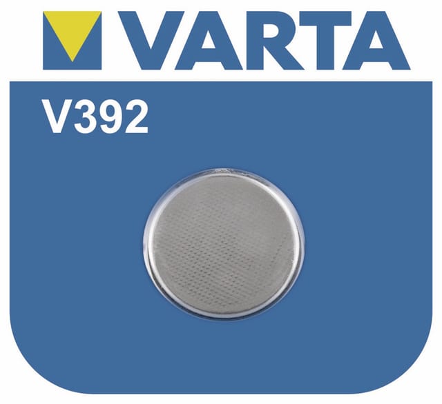 VARTA Silberoxid-Knopfzelle V321/SR65, 1,55 V, 15 mAh