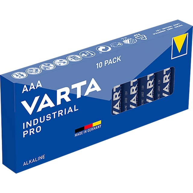 VARTA 10er-Set Industrial PRO Micro/AAA