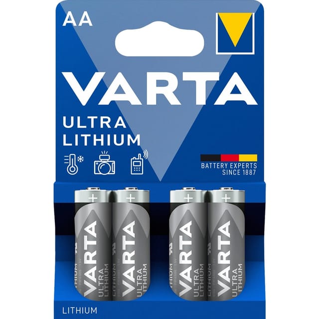 VARTA ULTRA LITHIUM AA Blister 4